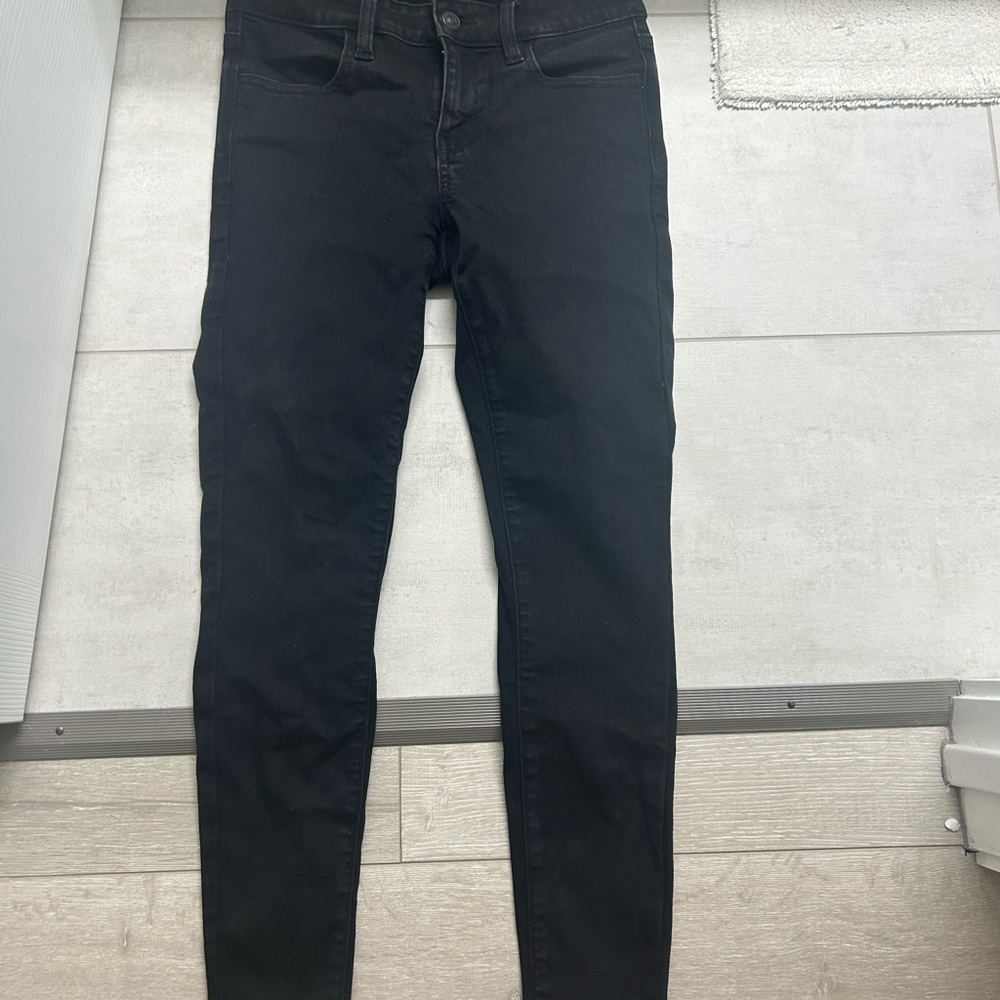 American Eagle Women's Black Jeans
